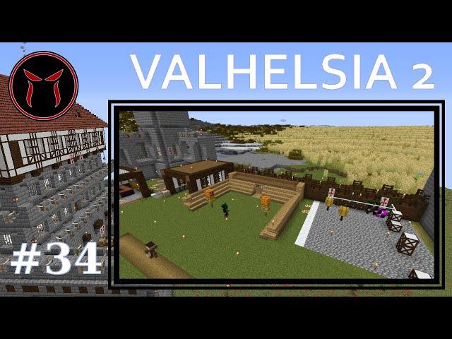 Neues Trainingsgelände fürs Militär! | Valhelsia 2 | #34 (deutsch)