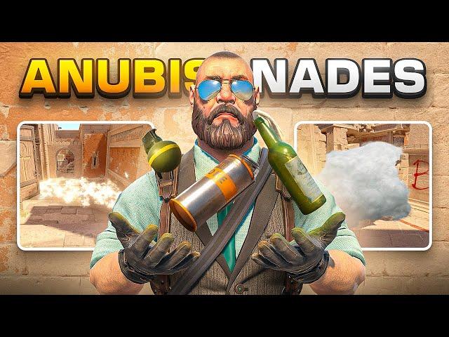 Essential CS2 ANUBIS Nades Guide - MUST KNOW!