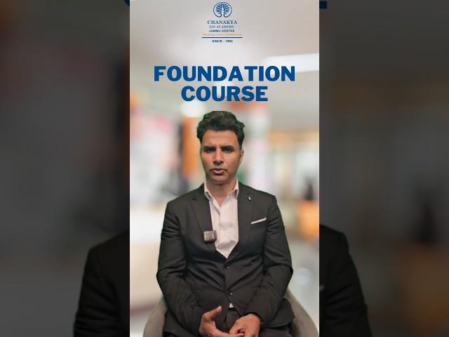 All about UPSC foundation course #civilservices #upscexam #upsc #coaching #chankaya