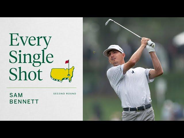 Sam Bennett's Second Round | Every Single Shot | The Masters