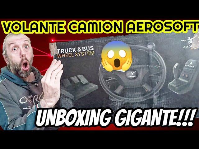 VOLANTE CAMION E BUS AEROSOFT UNBOXING GIGANTE SU PC 