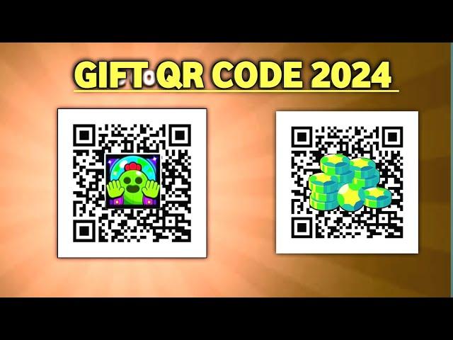 NEW FREE  QR CODE 2024  STUFF BRAWL STARS 2024  QR CODE BRAWL STARS