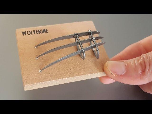 AWESOME Mini Wolverine Claws Build - Slice and Dice