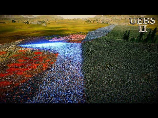 BATTLE ROYALE | JEDI KNIGHTS vs TEMPLARS vs IKIT CLAWS | Ultimate Epic Battle Simulator 2 | UEBS 2