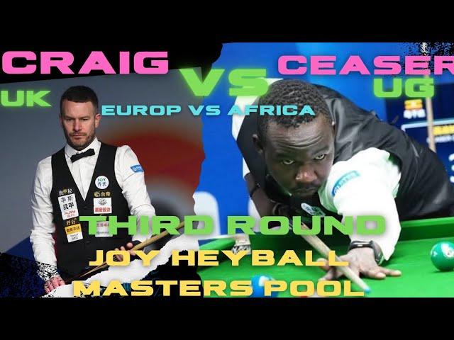 Chandiga Ceaser() VS Craig Brown(): race to 11: 3rd round: heyball masters championship.