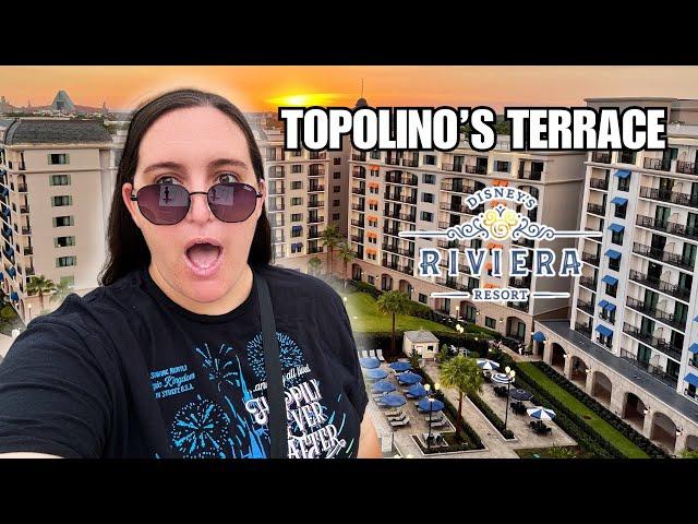 IS THIS THE BEST RESTAURANT AT DISNEY WORLD? Topolino’s Terrace Dinner Review- Riviera Resort