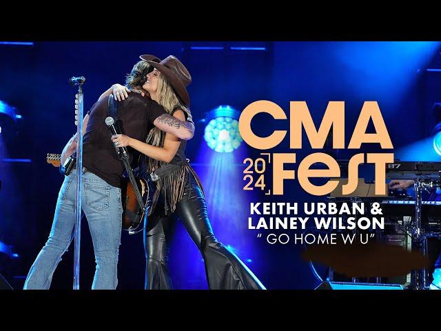 Keith Urban with Lainey Wilson – “GO HOME W U” | CMA Fest 2024