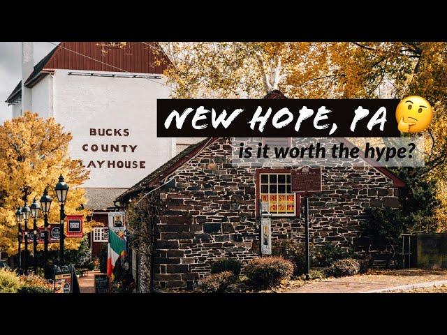 Is New Hope, PA Worth the Hype? | When and Why to Visit