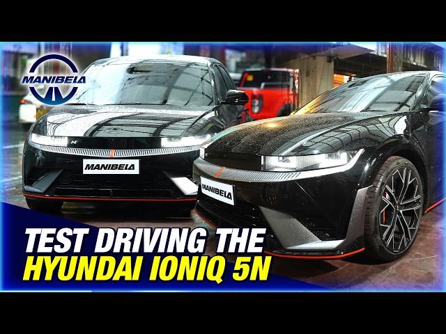 Electric Car na may built-in Engine sound?? | Hyundai Ioniq 5N Test Drive