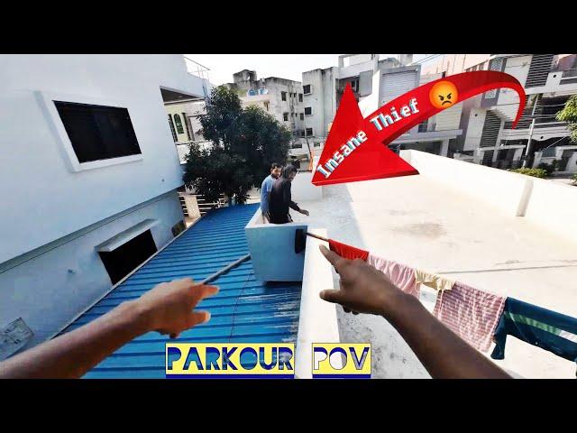 Insane Thief vs Parkour Pov  | parkour in home @AshishVishwakarmaParkour