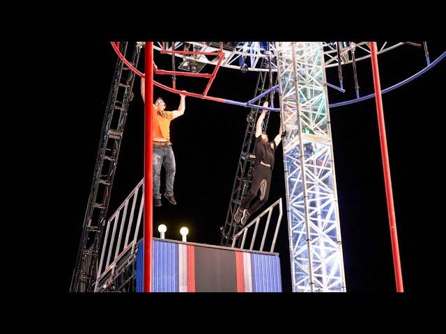 Power Tower: Drew Drechsel vs Tyler Gillett - American Ninja Warrior Atlanta City Qualifiers 2019