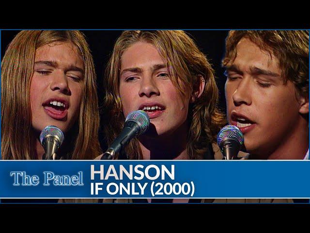 Hanson Performs 'If Only' | Official Music Live from The Panel