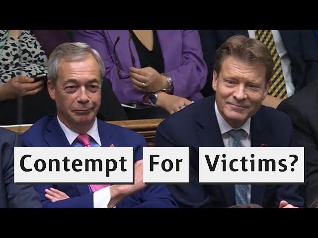 Richard Tice Ignores Speaker Shows Contempt For Victims?