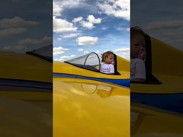 A little girl and her dream to fly. #aviation #airplane