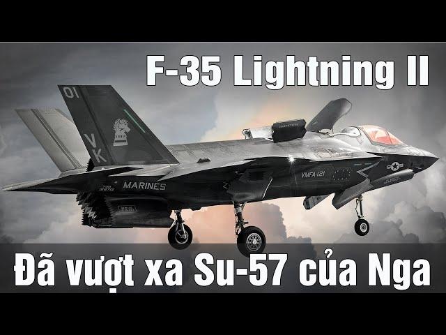 F35 - America's 5th generation stealth fighter | Has far surpassed the Russian Su-57