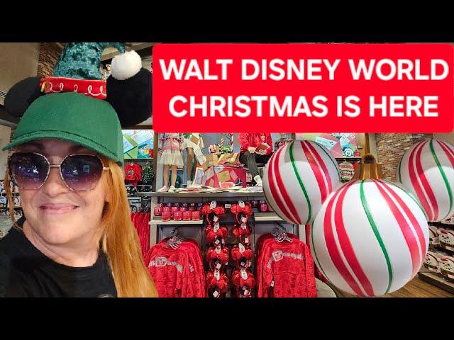 Christmas Has ARRIVED at Walt Disney World! Christmas Merchandise at Disney Springs!