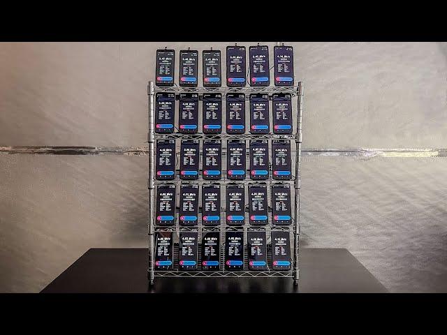 How Much This Crypto Phone Farm Made in 1 Year