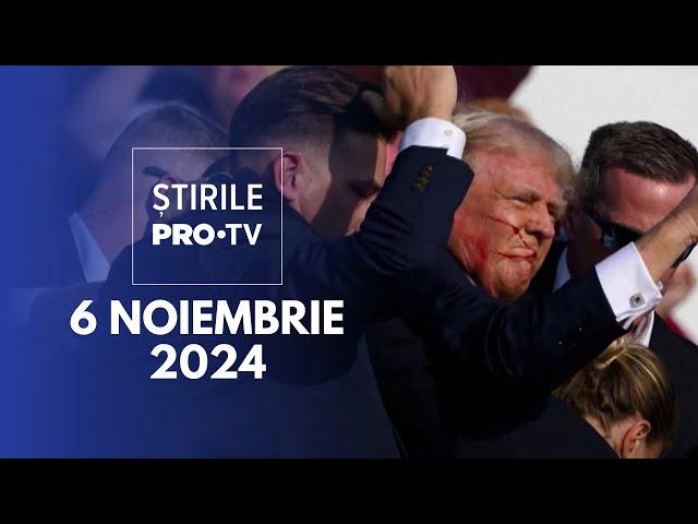 Știrile PRO TV - 6 Noiembrie 2024