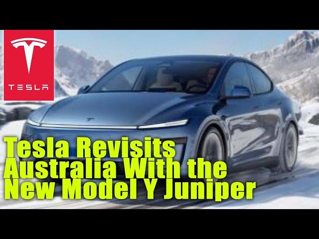 Tesla Revisits Australia With the New Model Y Juniper