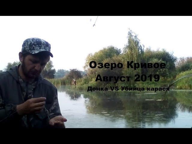 Рыбалка на Озере Кривое. Донка VS Убийца карася.