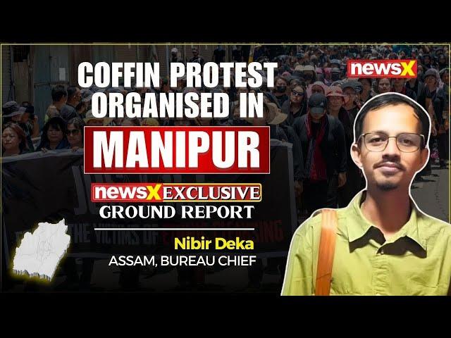 Manipur Ground Report | Kuki Zo Community Stages Coffin Protest Over Deaths in Jiribam | Exclusive