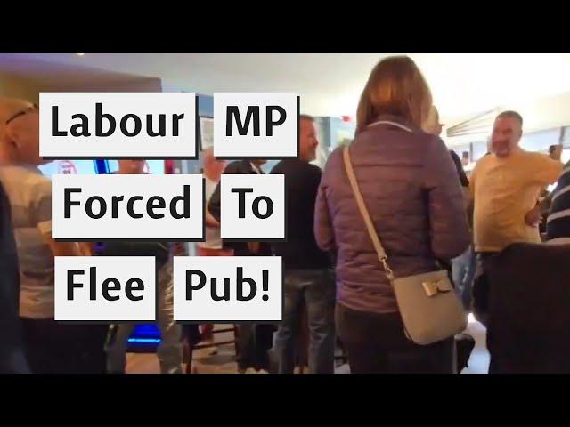 Labour MP Forced To Flee Pub Following Boos From Patrons!