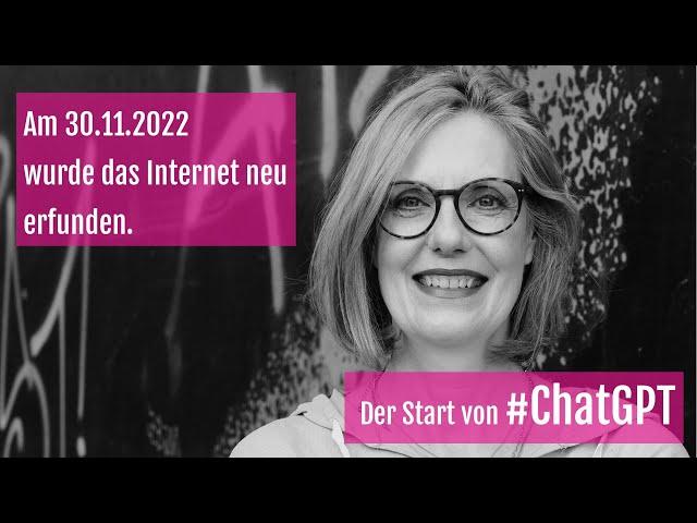Am 30.November wurde das Internet neu erfunden. #ChatGPT