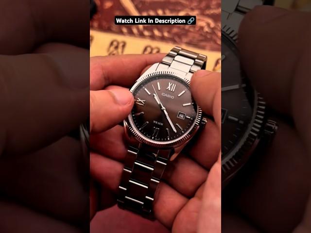 Casio Enticer Brown Dial Luxurious Elegant Men's Watch #elegantwatches #luxurywatchesformen #casio