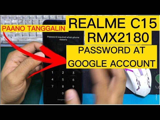 Realme C15 RMX2180 Password hard reset bypass frp google account