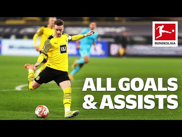 Marco Reus - All Goals and Assists 2021/22 so far