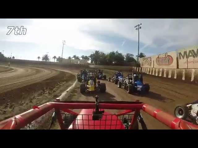 Brennan Rogers | VRA Focus Midget Heat Race GoPro | 7-12-14