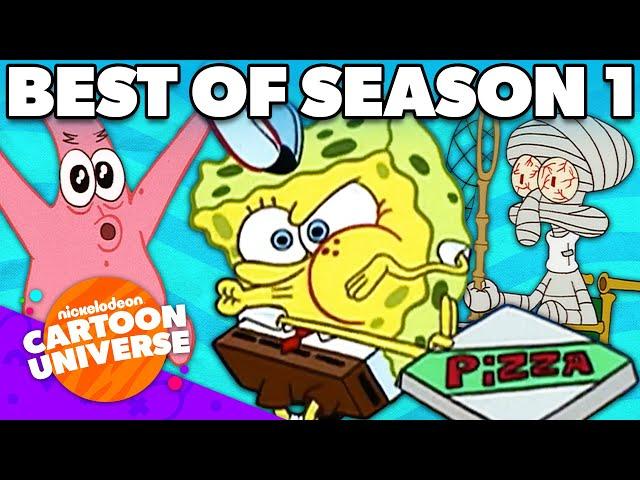 BEST of SpongeBob Season 1!  | Nicktoons