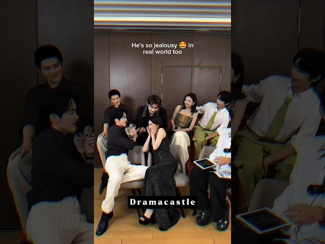 Bailu's partner so jealousy  wow!  #shorts #bailu #cdrama #joseph #feud