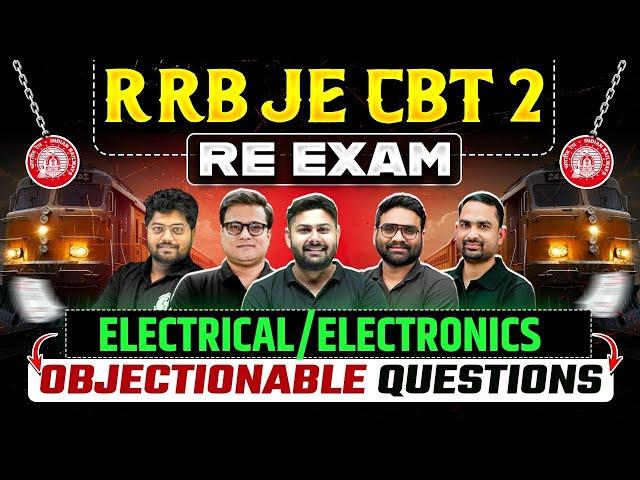 RRB JE CBT-2 Re Exam Objectionable Questions Electrical/Electronics Engineering | Impact On Cut Off