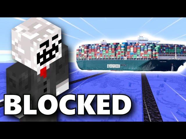 Why 2b2t's Canal Has Been BLOCKED