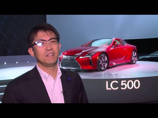 Lexus LC 500 - Interview Koji Sato, Lexus Chief Engineer | AutoMotoTV