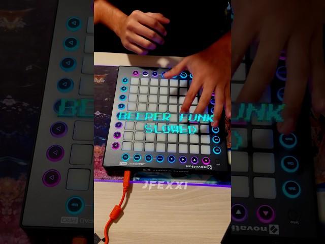 Beeper Funk Slowed Brazilian Funk On Launchpad #funk #phonk #shorts #trollface