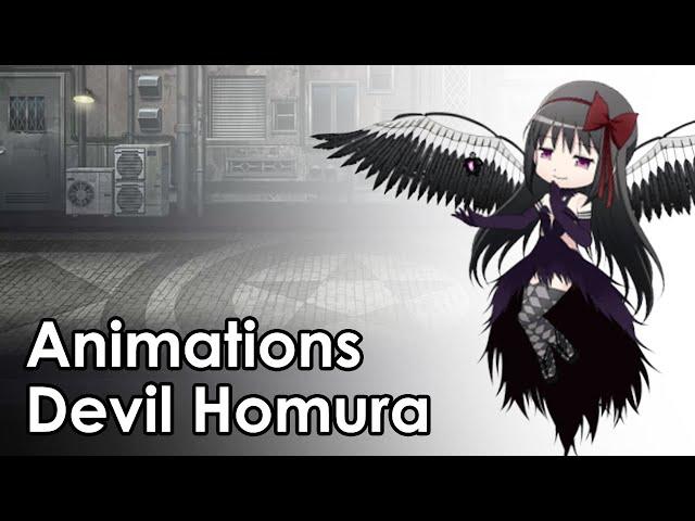 Devil Homura - Battle Animations