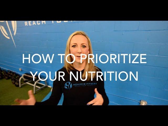 How To Prioritize Your Nutrition | VLOG 005