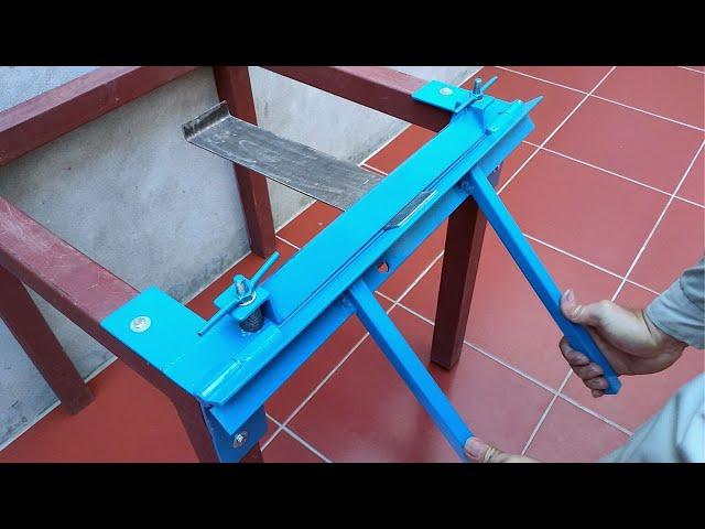 How to make sheet metal bending machine