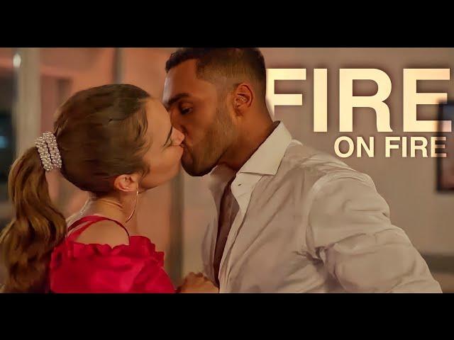 EMILY & ALFIE // FIRE ON FIRE  (Emily in Paris Season 2)