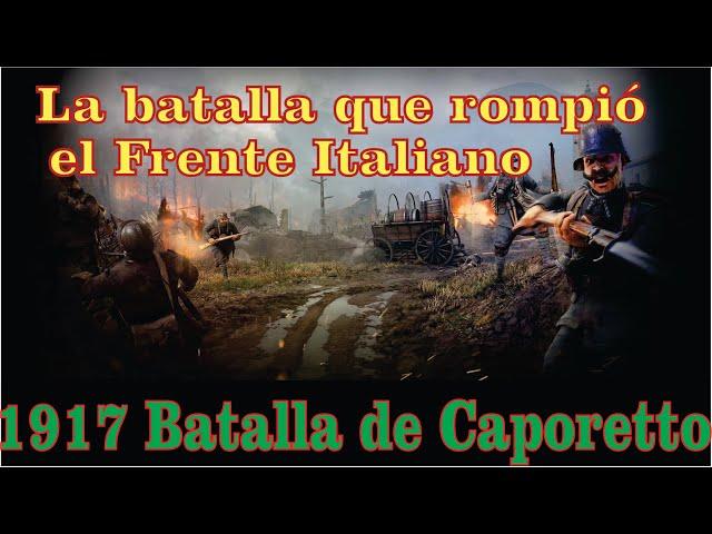 Batalla de Caporetto 1917