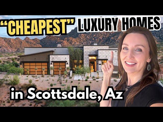 Lowest Priced NEW CONSTRUCTION Homes in Scottsdale Arizona [Living in Phoenix Suburbs]