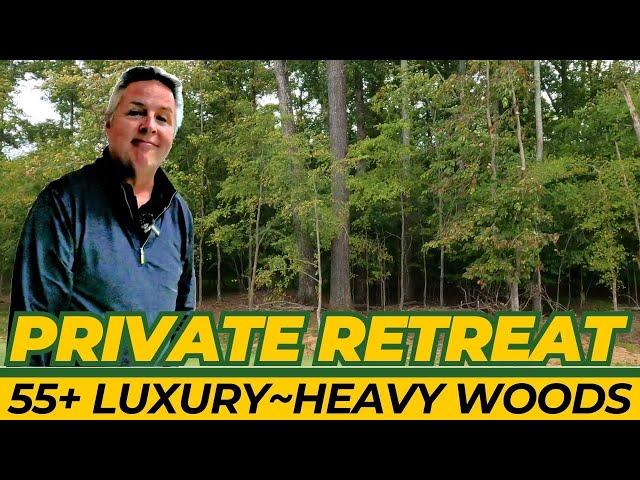 Wooded Paradise: Tour Quick Move Dream Home at Encore at Streamside 55+