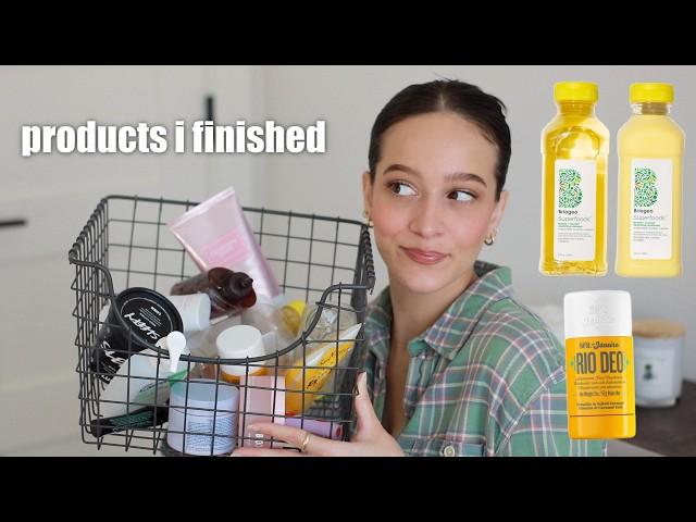 Products I've USED up / empties & mini reviews