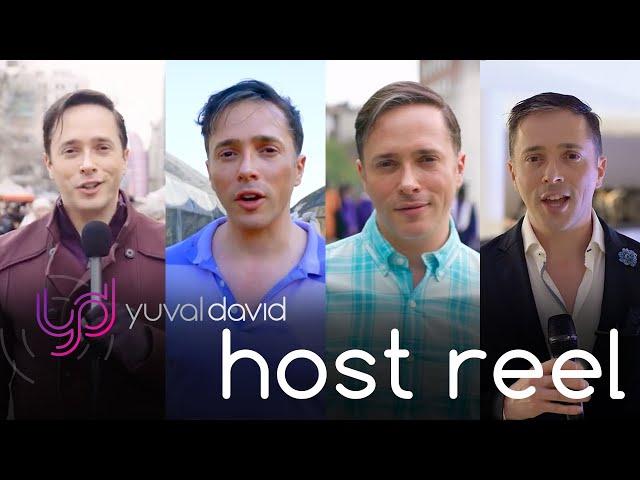 Host & Reporter Reel - Yuval David - Host, Reporter, MC - TV, Documentaries, Live Events, News