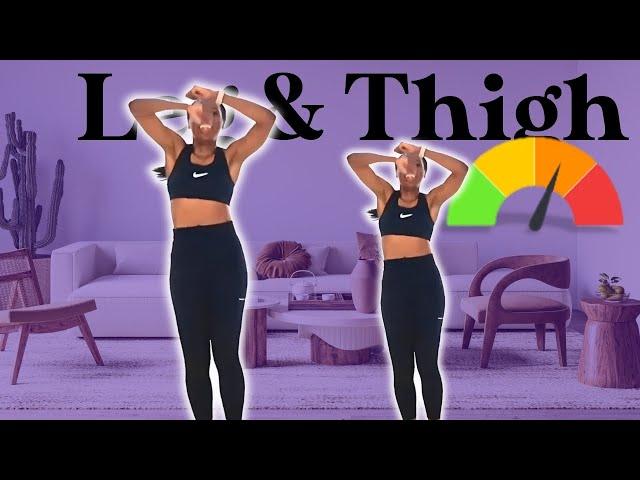 10-Minute Leg Combo | Tone Legs & Burn Thigh Fat
