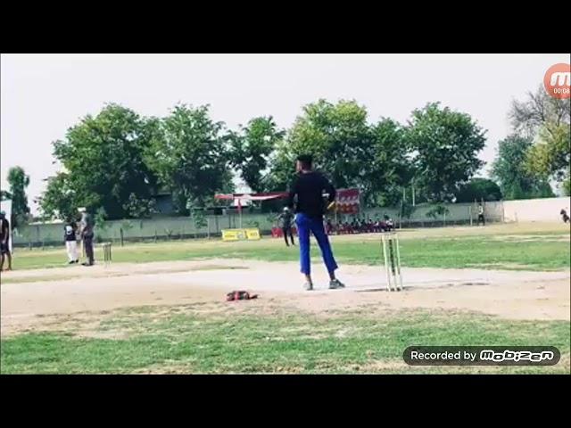 Vakho super star plyar Chinu hanumangarh wale jdho out hoya vakho bowler nu ki hoya watch and sharel