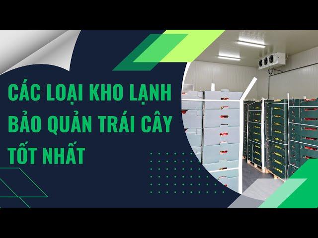 Các Loại Kho Lạnh Bảo Quản Trái Cây Tốt Nhất Hiện Nay | Cách Bảo Quản Trái Cây Tươi Lâu 