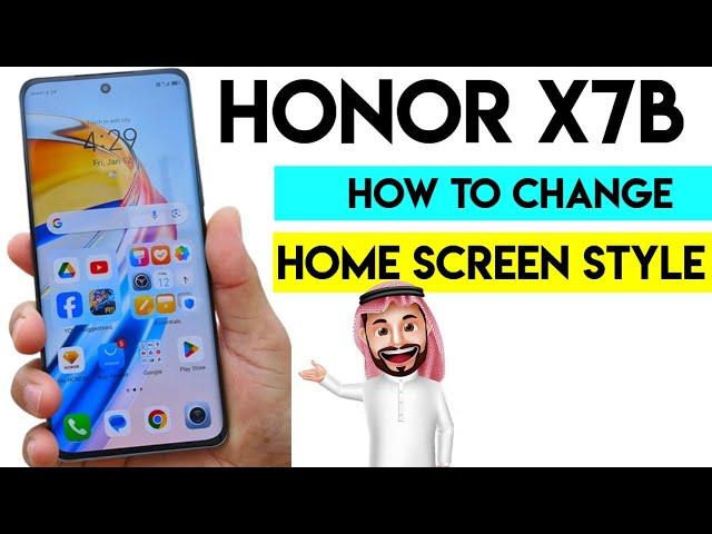 The Honor X7B's Home Screen Features Are Next Level